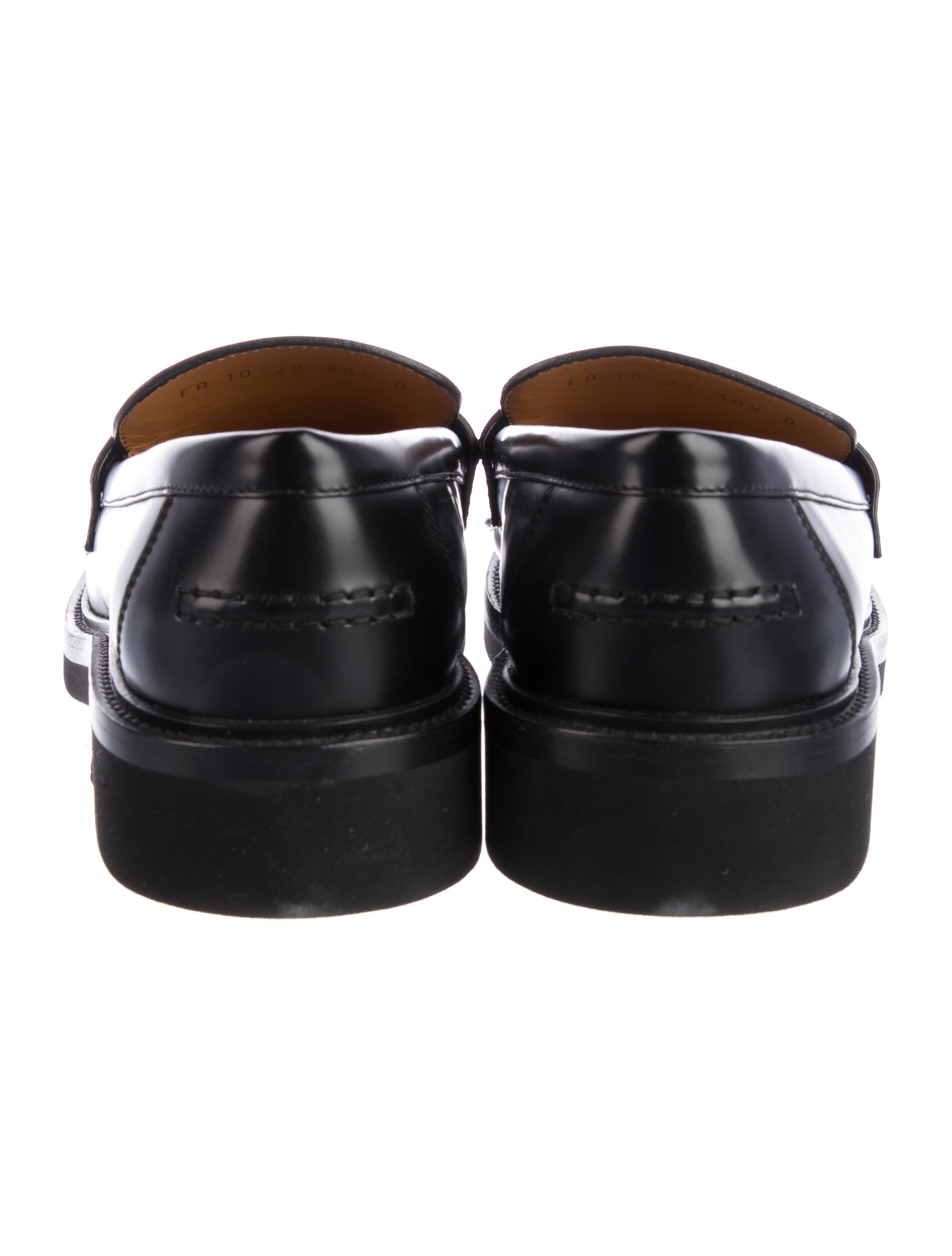 Christian Dior Leather Loafers